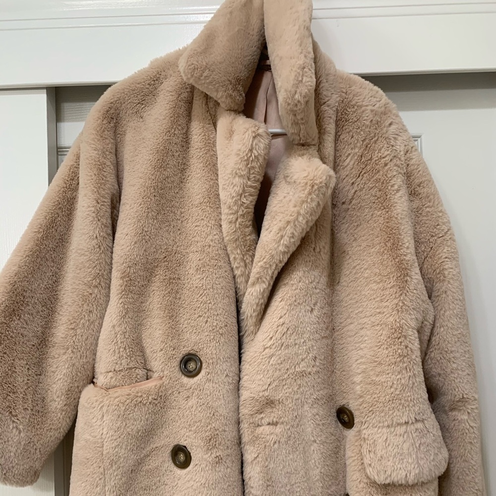 Free People Kate Teddy Jacket